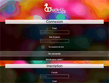 Tablet Screenshot of duck-us.com